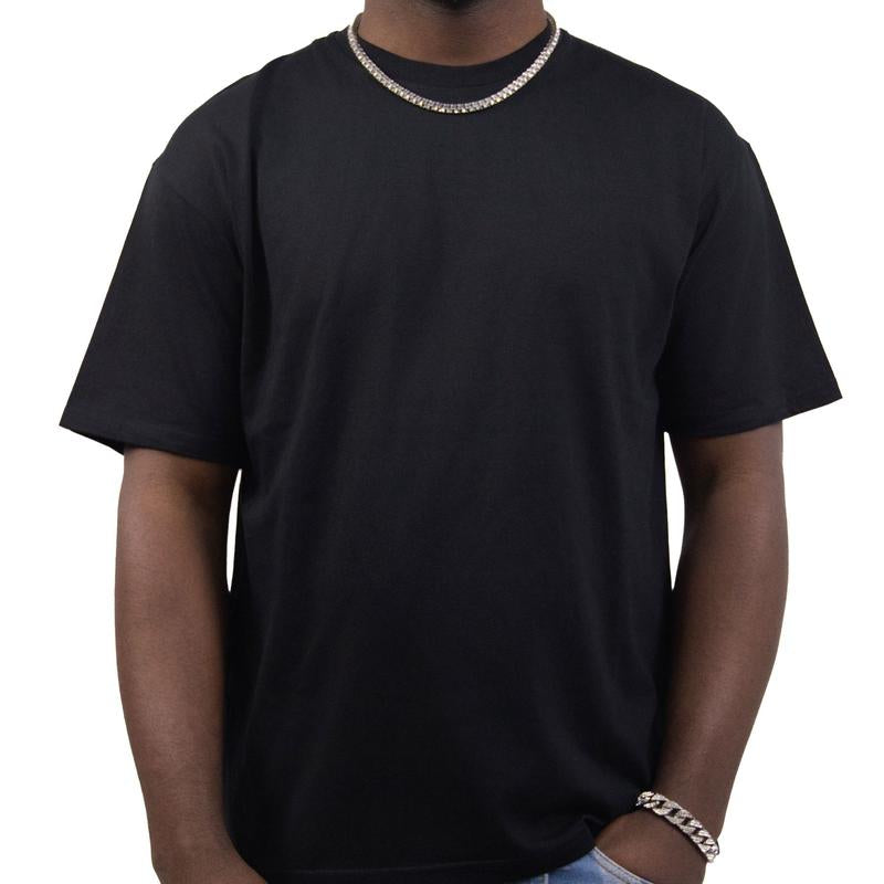 Heavyweight Cotton T-Shirt Plain Shirts Pure Cotton Soft Streetwear Casual
